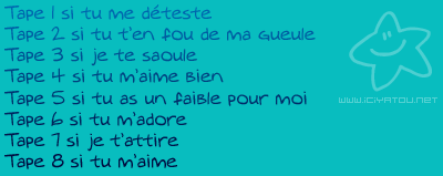t'a che de cocher la bonne reponse
